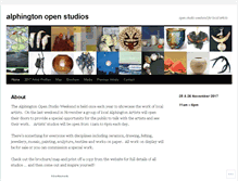 Tablet Screenshot of alphingtonstudios.com